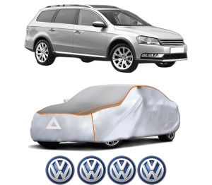 Husa Prelata Antigrindina Auto Volskwagen PASSAT ALLTRACK B7 (365) din 2012-2014, Protectie auto contra intemperiilor la grindina, Waterproof, 4x Stickere auto Volskwagen - Img 2