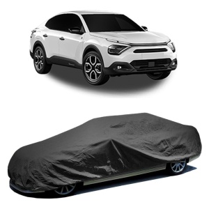 Husa prelata auto pentru CITROEN C4 X (BD_, BE_, BF_) 2022, culoare negru, material textil impermeabil, rezistanta la intemperii praf UV, CARPASSION Husa Protectie - Img 2