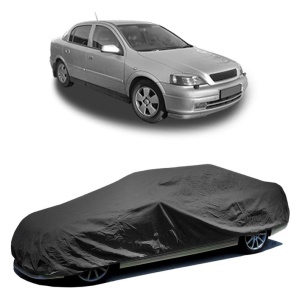 Husa prelata auto pentru OPEL ASTRA G CLASSIC Saloon (T98) 2004 - 2009, culoare negru, material textil impermeabil, rezistanta la intemperii praf UV, CARPASSION Husa Protectie - Img 2