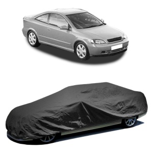 Husa prelata auto pentru OPEL ASTRA G Coupe (T98) 2000 - 2005, culoare negru, material textil impermeabil, rezistanta la intemperii praf UV, CARPASSION Husa Protectie - Img 2