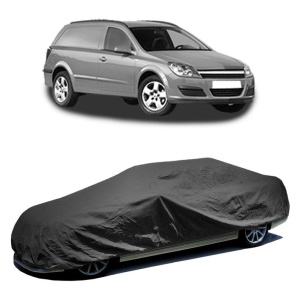 Husa prelata auto pentru OPEL ASTRA H Estate Van (L70) 2004 - 2014, culoare negru, material textil impermeabil, rezistanta la intemperii praf UV, CARPASSION Husa Protectie - Img 2