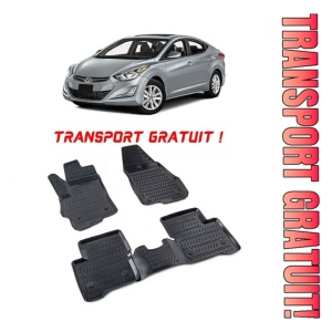 Hyundai Elantra V 2010-2015 Set 4 covorase auto din cauciuc tip tavita premium line 3D - Transport Gratuit!