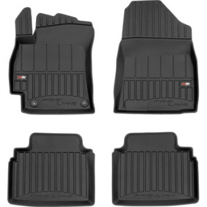 Hyundai Elantra VII, Din 2021 - Prezent , Set Covorase Auto Tip Tavita Premium 3D, din cauciuc accesorii pentru autoturismul tau - masina v169519