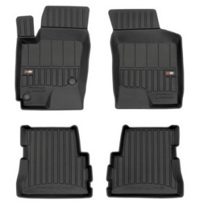 Hyundai Getz Din 2002 - 2008, Hatchback , Set Covorase Auto Tip Tavita Premium 3D, din cauciuc accesorii pentru autoturismul tau - masina v163851