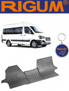 Hyundai H350, Van, fabricat din 2014 - Prezent, set covorase auto dedicate, din cauciuc 100% Premium accesorii pentru autoturismul tau - masina v161284