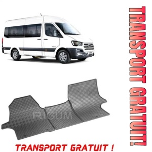 Hyundai H350, Van, fabricat din 2014 - Prezent, set covorase auto dedicate, din cauciuc 100% Premium - Transport Gratuit