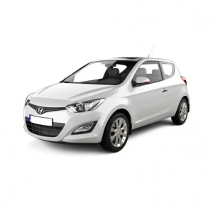 Hyundai I20 I Din 01.2009 - 11.2014, Hatchback , Set Covorase Auto Tip Tavita Premium 3D, din cauciuc accesorii pentru autoturismul tau - masina v167675