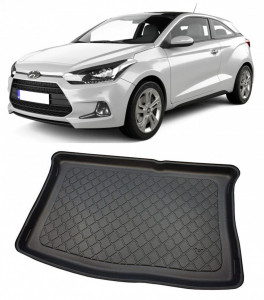 Hyundai I20 II Hatchback din 12.2014 - 07.2020, Tavita Pentru Portbagaj Lux Premium Dedicata, Gb Portbagaj Inferior *1 accesorii pentru autoturismul tau - masina v200268