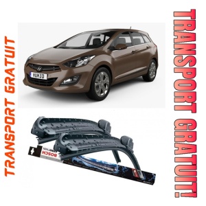 Hyundai I30 Estate Set 2 stergatoare parbriz Bosch Aerotwin 600/475mm compatibile cu Hyundai i30 Estate (FD) (2007-2012) (60 cm / 45 cm)