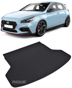 Hyundai I30 III Combi din 07.2017 - Prezent, Tavita Pentru Portbagaj Lux Premium Dedicata, Urechea Dreapta Mai Mare *1 - Img 2
