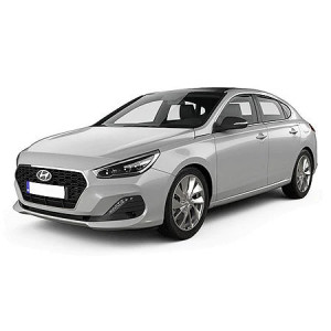 Hyundai I30 III, Coupe, Din 02.2017 - Prezent , Set Covorase Auto Tip Tavita Premium 3D, din cauciuc accesorii pentru autoturismul tau - masina v170616