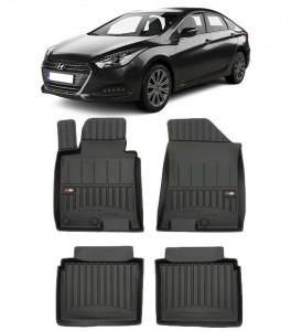 Hyundai I40 Din 01.2012 - Prezent Sedan Set Covorase Auto Tip Tavita Premium 3D, din cauciuc accesorii pentru autoturismul tau - masina v161566