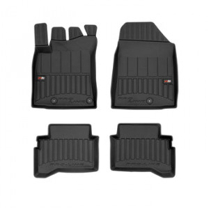 Hyundai Ioniq Elektro, Hatchback, Din 10.2016 - 06.2022, Set Covorase Auto Tip Tavita Premium 3D, din cauciuc accesorii pentru autoturismul tau - masina v170559