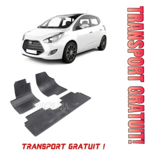Hyundai Ix20, Hatchback, fabricat din 05.2010 - Prezent, set covorase auto dedicate, din cauciuc 100% Premium - Transport Gratuit