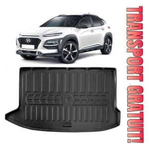 Hyundai Kona Versiunea Benzina (2017-prezent) Tavita cauciuc pentru protectie portbagaj dedicata pentru Hyundai Kona Transport Gratuit