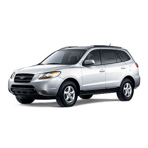 Hyundai Santa Fe II Suv din 04.2006 - 08.2012, Tavita Pentru Portbagaj Lux Premium Dedicata, 5 Locuri *2 accesorii pentru autoturismul tau - masina v192579