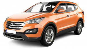 Hyundai Santa Fe III Suv din 09.2012 - 07.2018, Tavita Pentru Portbagaj Lux Premium Dedicata, 7 Locuri *3 accesorii pentru autoturismul tau - masina v198560