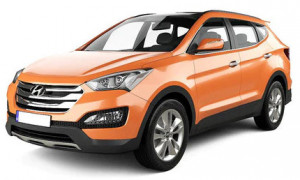 Hyundai Santa Fe IV Facelift, Suv, fabricat din 11.2020 - Prezent, set covorase auto dedicate, din cauciuc 100% Premium accesorii pentru autoturismul tau - masina v153632