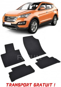 Hyundai Santa Fe IV Facelift, Suv, fabricat din 11.2020 - Prezent, set covorase auto dedicate, din cauciuc 100% Premium - Transport Gratuit accesorii pentru autoturismul tau - masina v39279