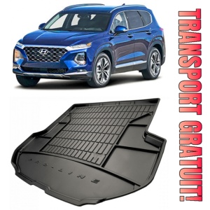 Hyundai Santa Fe IV Suv din 08.2018 - 2020, Tavita Pentru Portbagaj Lux Premium Dedicata, 5 Locuri *4 - Img 1