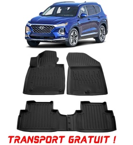 Hyundai Santa Fe Iv (Tm) (2018-2020) Set covorase auto cauciuc G.Modern Line 3D transport gratuit accesorii pentru autoturismul tau - masina v50362