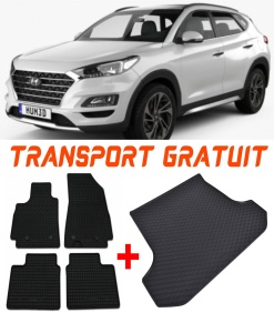 Hyundai Tucson din 07.2015 - 09.2020 Suv *1 , Set Covorase + tavita portbagaj auto accesorii pentru autoturismul tau - masina v3100