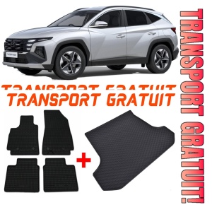 Hyundai Tucson din 12.2020 - Prezent Suv *1 , Set Covorase + tavita portbagaj auto