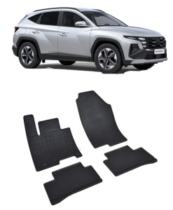 Hyundai Tucson Hybrid din 12.2020 - Prezent Suv Hybrid *1, Set Covorase + tavita portbagaj auto - Img 4