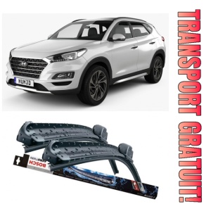 Hyundai Tucson Set 2 stergatoare parbriz Bosch Bosch Aerotwin 65 cm/40 cm compatibile cu Hyundai Tucson (Tl, Tle) din 2015-2020 (65 cm / 40 cm)