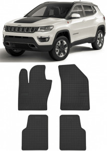 Jeep Compass II Din 08.2017 - Prezent, Suv , Set Covorase Auto Premium accesorii pentru autoturismul tau - masina v151484