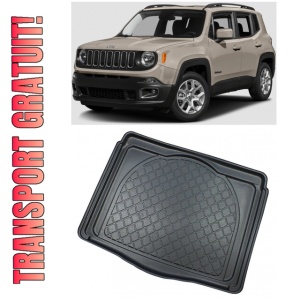 Jeep Renegade Suv din 09.2014 - 06.2018, Tavita Pentru Portbagaj Lux Premium Dedicata, Portbagaj Inferior *1