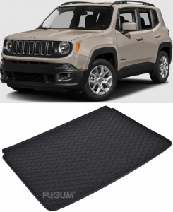 Jeep Renegade Tavita pentru portbagaj din cauciuc, compatibila Jeep Renegade fabricatie 09.2014 - 06.2018, caroserie suv accesorii pentru autoturismul tau - masina v112766