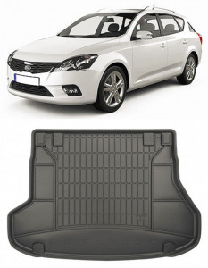 Kia Ceed II Combi din 05.2012 - 08.2018 *1, Tavita Pentru Portbagaj Lux Premium Dedicata, accesorii pentru autoturismul tau - masina v198327