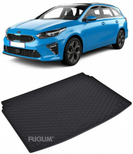 Kia Ceed Tavita pentru portbagaj din cauciuc, compatibila Kia Ceed III fabricatie 06.2018 - prezent, caroserie hatchback, portbagaj inferior accesorii pentru autoturismul tau - masina v112891
