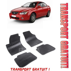 Kia Cerato II, Sedan, fabricat din 2009 - Prezent, set covorase auto dedicate, din cauciuc 100% Premium - Transport Gratuit