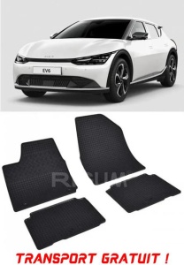 Kia EV6 fabricat din 2021 - Prezent, Suv, set covorase auto dedicate, din cauciuc 100% Premium - Transport Gratuit accesorii pentru autoturismul tau - masina v39170