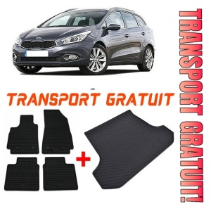 Kia Proceed III Combi din 12.2018 - Prezent *1, Set Covorase + tavita portbagaj auto