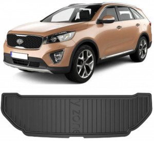 Kia Sorento III din 02.2015 - 07.2020 Suv Rand 3 *2, Tavita Pentru Portbagaj Lux Premium Dedicata, accesorii pentru autoturismul tau - masina v183647