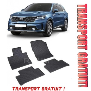 Kia Sorento IV, Suv, fabricat din 10.2020 - Prezent, set covorase auto dedicate, din cauciuc 100% Premium - Transport Gratuit