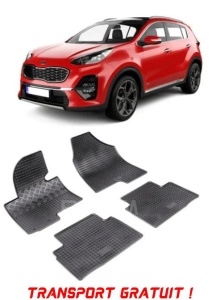 Kia Sportage II, Suv, fabricat din 2004 - 07.2010, set covorase auto dedicate, din cauciuc 100% Premium - Transport Gratuit accesorii pentru autoturismul tau - masina v39101