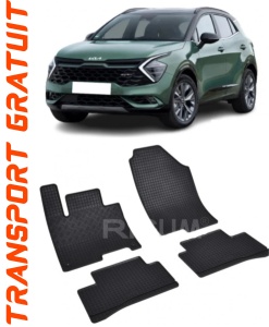 Kia Sportage MhEV fabricat din 2022 - Prezent, Suv, set covorase auto dedicate, din cauciuc 100% Premium accesorii pentru autoturismul tau - masina v150278