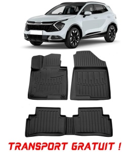 Kia Sportage (Nq5) (2021 - prezent) Set covorase auto cauciuc G.Modern Line 3D transport gratuit accesorii pentru autoturismul tau - masina v50315