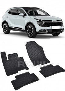 Kia Sportage PhEV fabricat din 2022 - Prezent, Suv, set covorase auto dedicate, din cauciuc 100% Premium accesorii pentru autoturismul tau - masina v150293