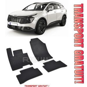 Kia Sportage V Hybrid fabricat din 2022 - Prezent, Suv, set covorase auto dedicate, din cauciuc 100% Premium - Transport Gratuit