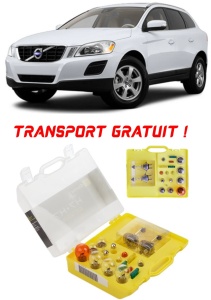 Kit trusa Set becuri H7 compatibila cu Volvo XC60 din 2008 - 2017 , bec far, semnalizare , pozitie, iluminare numar, frana, plafoniera, stop frana