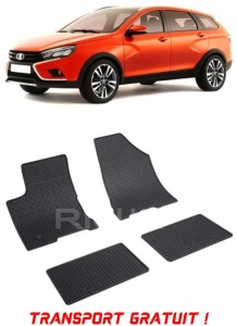 Lada Vesta, Combi, fabricat din 2015 - Prezent, set covorase auto dedicate, din cauciuc 100% Premium - Transport Gratuit accesorii pentru autoturismul tau - masina v39071