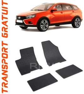Lada Vesta, Combi, fabricat din 2015 - Prezent, set covorase auto dedicate, din cauciuc 100% Premium accesorii pentru autoturismul tau - masina v156981