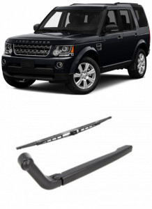 Land Rover Discovery IV Brat stergator pentru luneta spate cu lamela 400 mm, compatibil cu Land Rover Discovery IV SUV fabricat intre 2009-2018, calitate extra accesorii pentru autoturismul tau - masina v91586