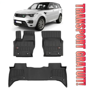 Land Rover Range Rover IV Din 01.2013 - Prezent, Suv Set Covorase Auto Tip Tavita Premium 3D, din cauciuc