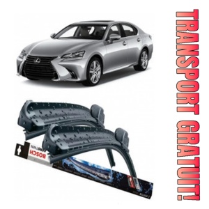 Lexus Gs Set 2 stergatoare parbriz Bosch Bosch Aerotwin compatibile cu Lexus Gs 2011-2018 (65 cm / 45 cm)